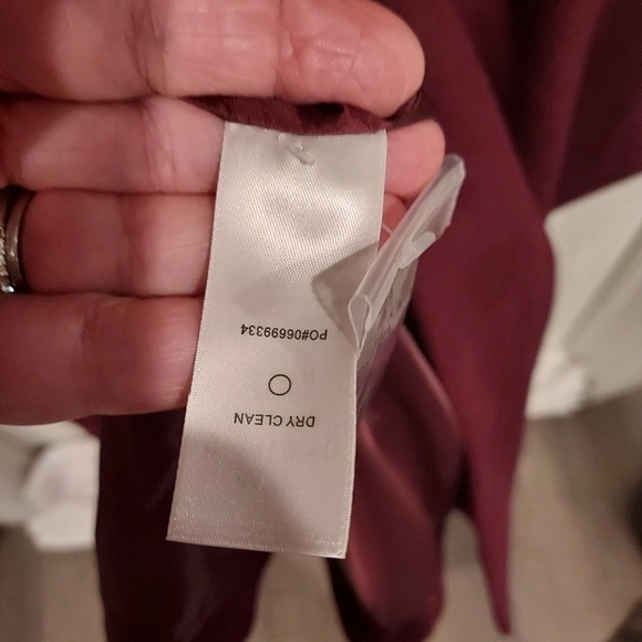 New Jessica LONDON Long wool blend coat detachable collar sz 4X 32W - Picture 4 of 15